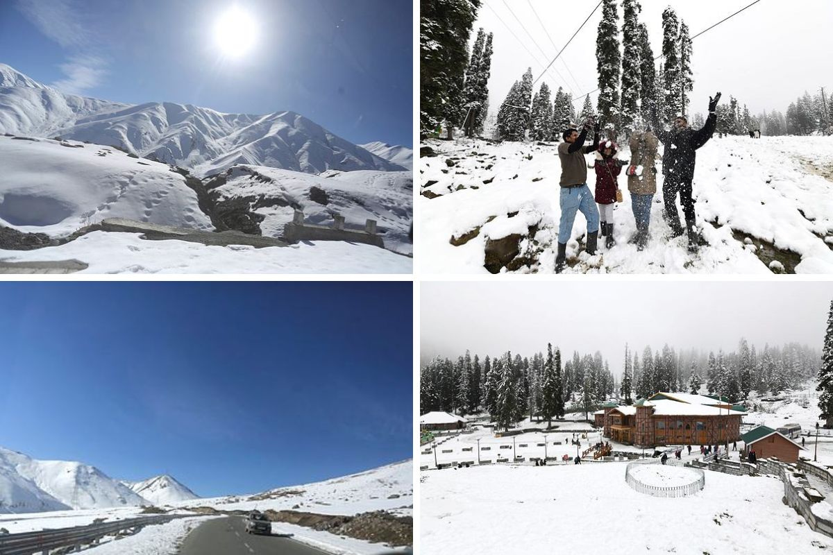 Kashmir, Himachal muuttuvat talven ihmemaiksi!  Katso upea lumisade KUVAT - Lifestyle-galleria Uutiset