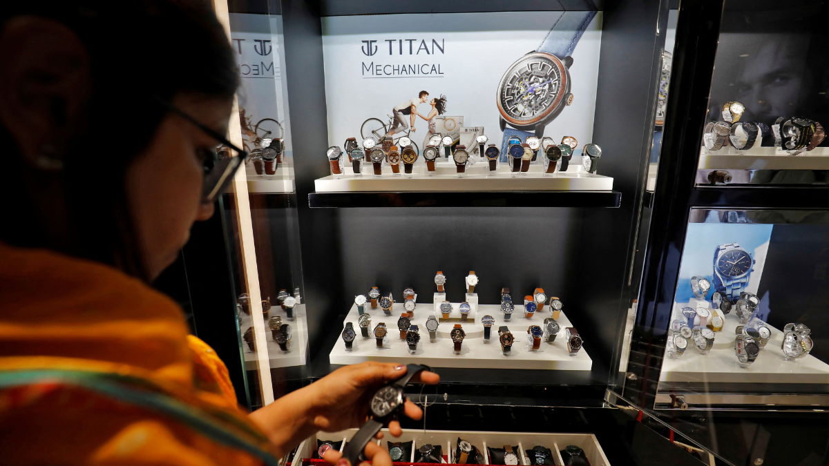 Titan share price fall over 7%