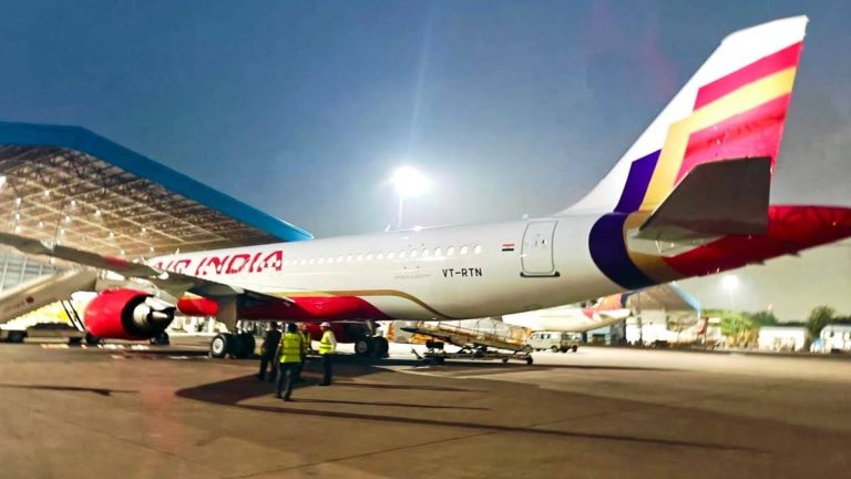 Air India vastaanottaa ensimmäisen kapearunkokoisen lentokoneen uudella värillä Delhissä – Yksityiskohdat sisällä – Lentoyhtiöt/Aviation News